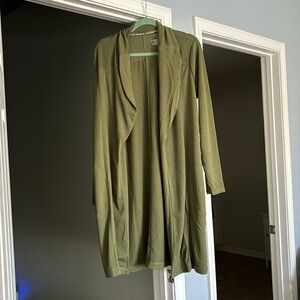 Jones New York sport Olive Green cardigan